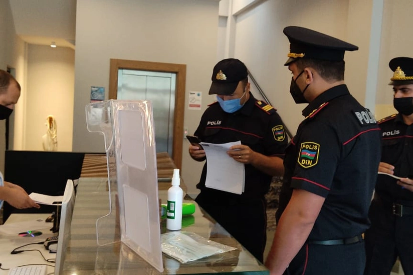 Qaxda hotellərdə COVID-19 pasportu ilə əlaqədar yoxlamalar keçirilib