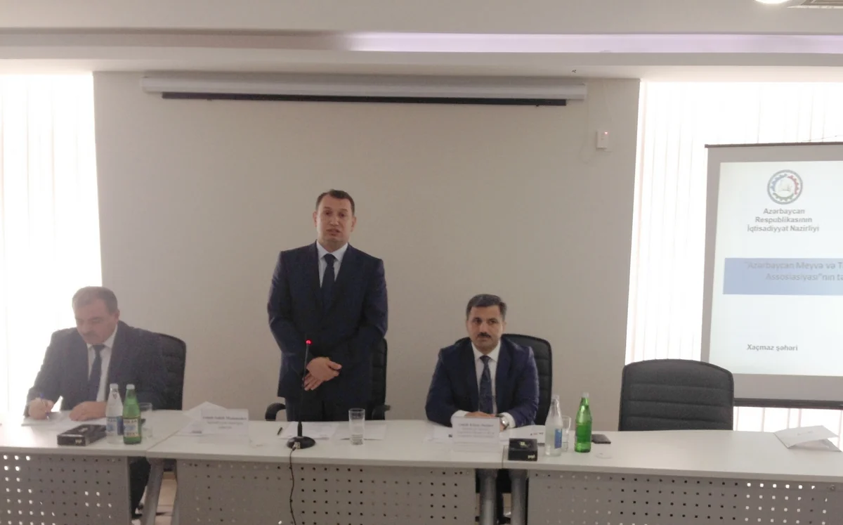 Azərbaycanda Meyvə və Tərəvəz İstehsalçıları və İxracatçıları Assosiasiyası təsis olunub
