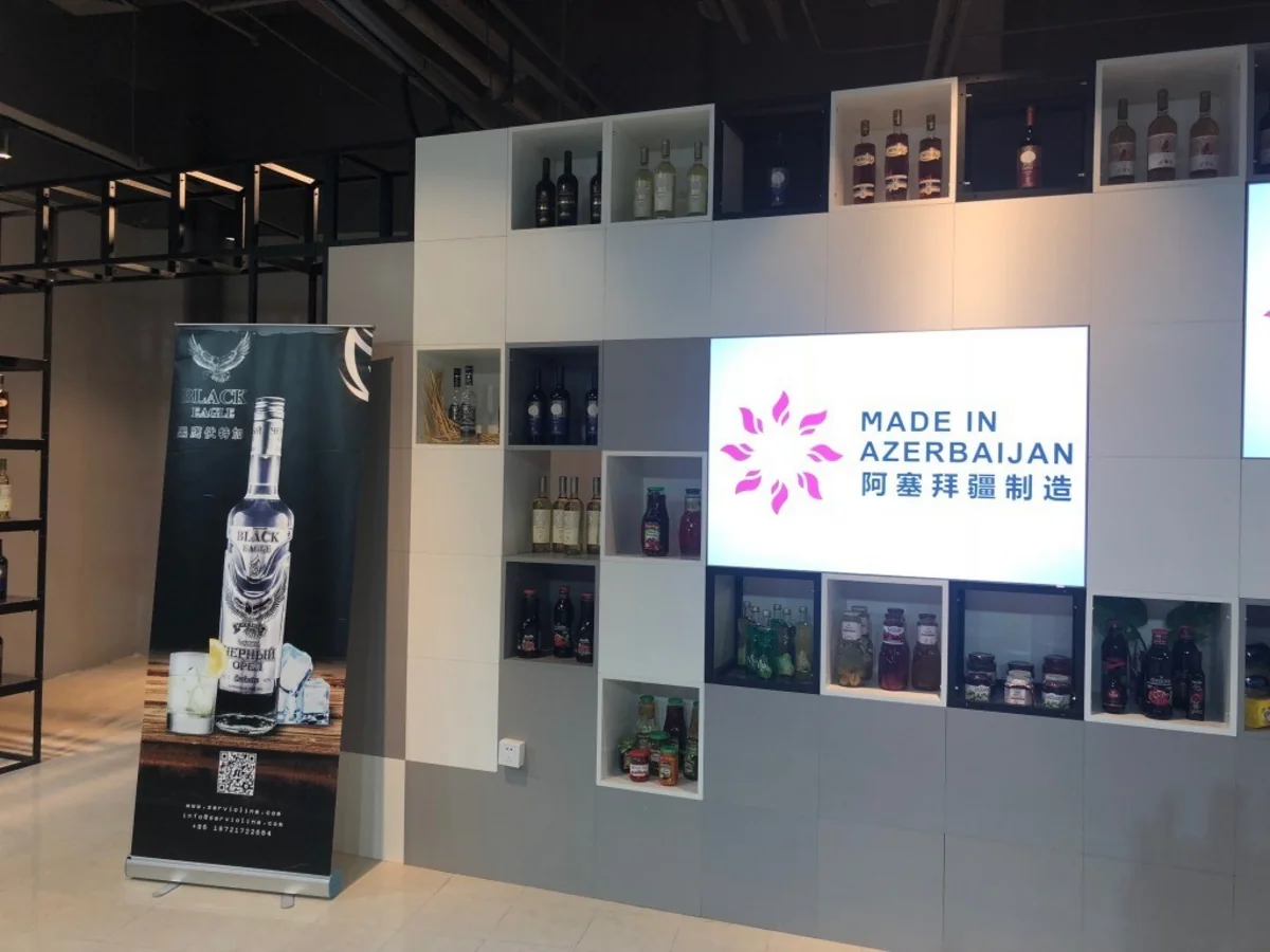 Azərbaycan məhsulları Çinin iri market şəbəkələrində satışdadır