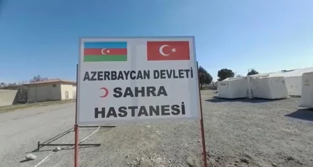 FHN-in Türkiyədəki mobil səhra hospitallarında 930 nəfərə tibbi xidmət göstərilib