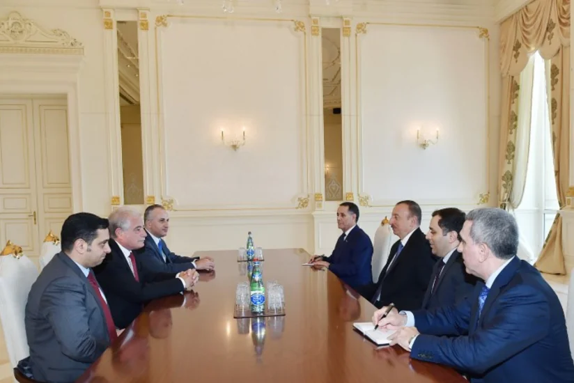 Azərbaycan Prezidenti Misirin Cənubi Sinay əyalətinin qubernatorunu qəbul edib