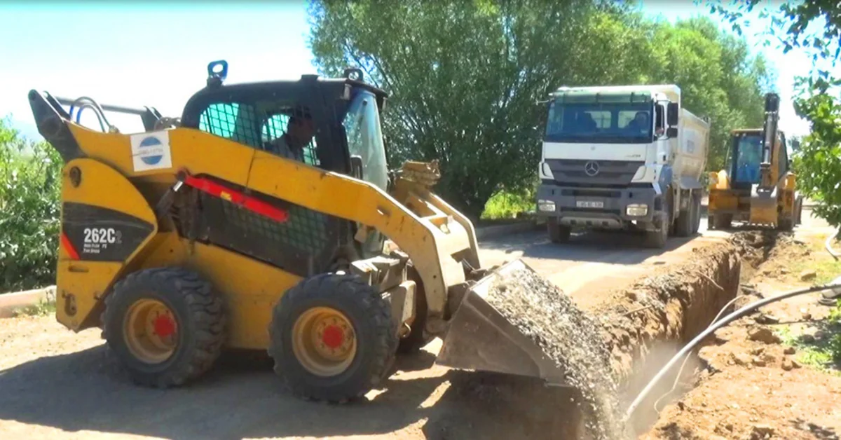 Salyanda yeni içməli su və kanalizasiya infrastrukturları yaradılır