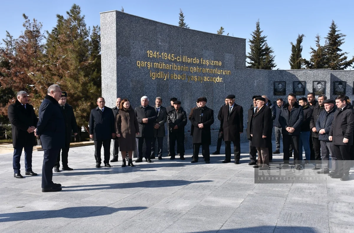 Ağsuda Xocalı ailələri ilə görüş keçirilib