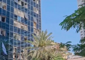 Иранская ракета попала в финансовый район Тель-Авива
