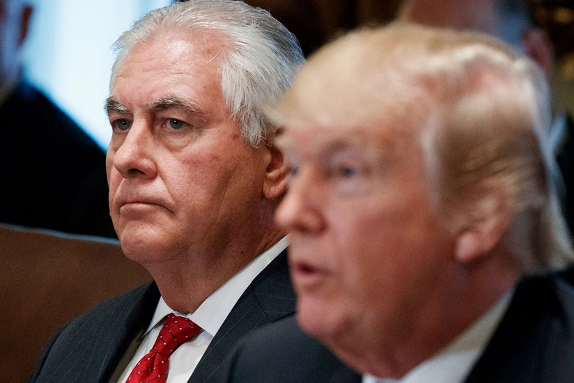 Donald Tramp ABŞ-ın sabiq dövlət katibini daş kimi küt adlandırıb