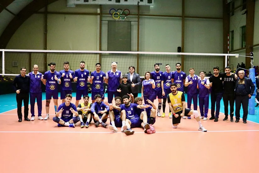 Azərbaycan voleybol çempionatı: “Azərreyl” yarımfinalın ilk oyununda qələbə qazanıb