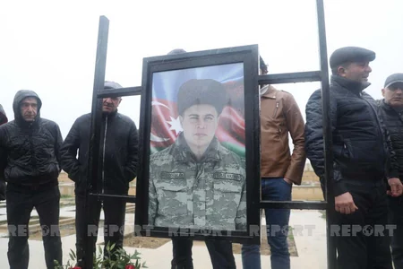Şuşada şəhid olan əsgər İkinci Şəhidlər xiyabanında dəfn olunub