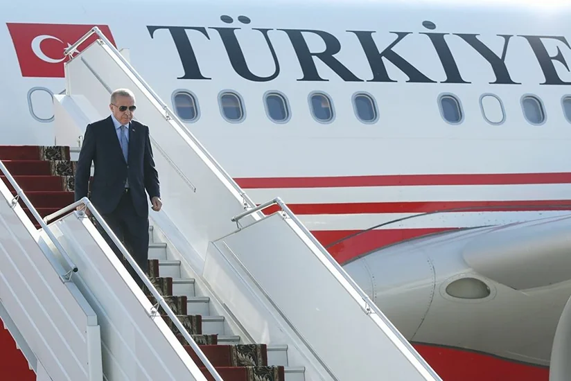 Президент Турции прибыл в Узбекистан