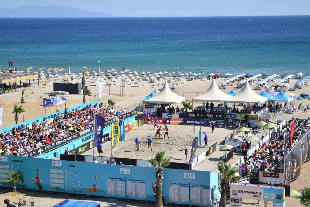 Azərbaycanın çimərlik voleybolu üzrə komandaları Avropa Kubokunda mübarizəyə başlayır