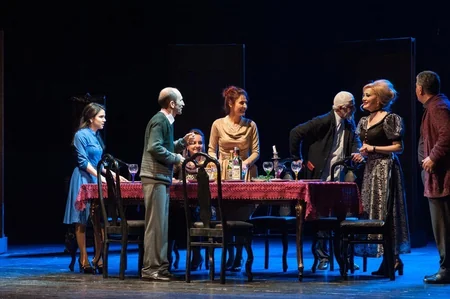 “Cəhənnəm sakinləri” tamaşası Şamaxıda nümayiş etdirilib