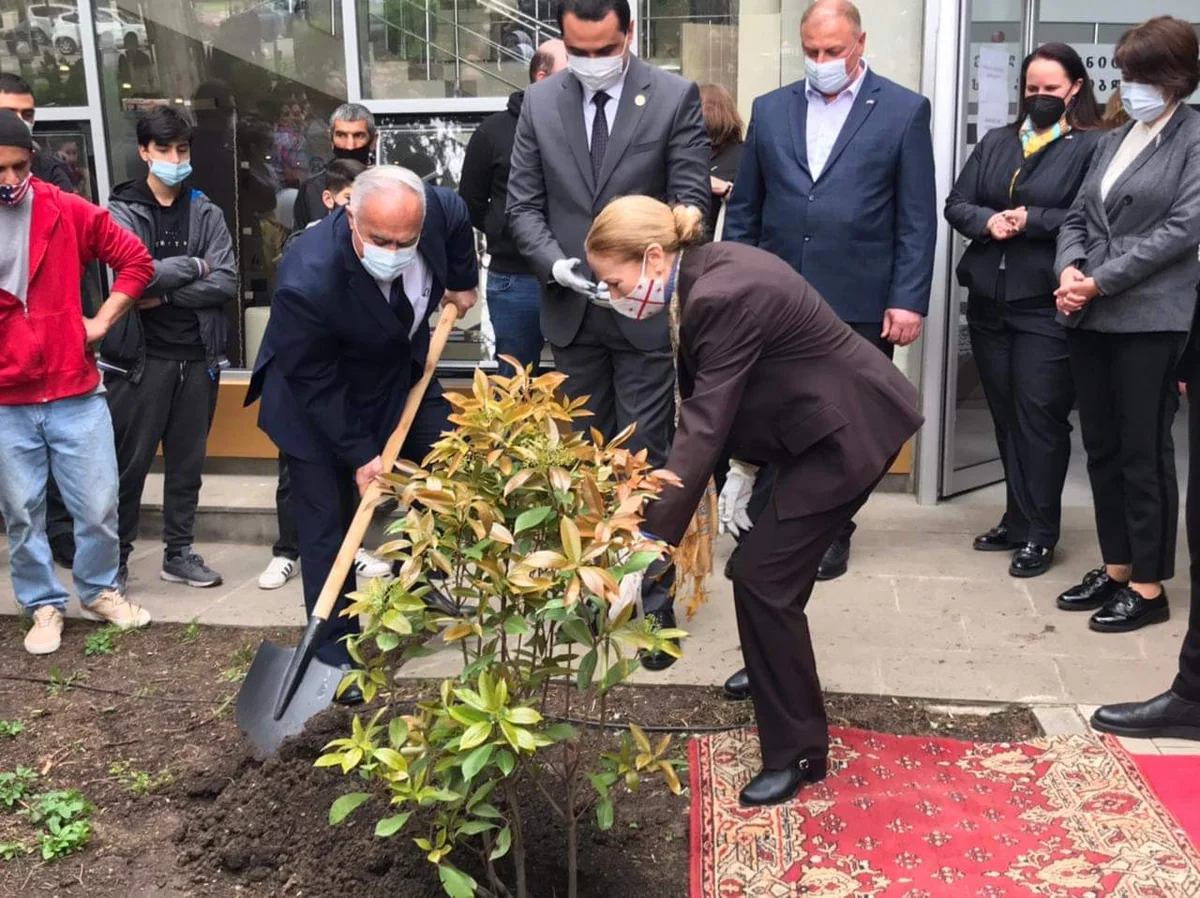 US Corner opened for Azerbaijanis in Georgia