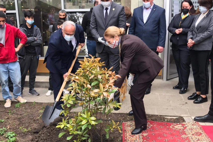 US Corner opened for Azerbaijanis in Georgia