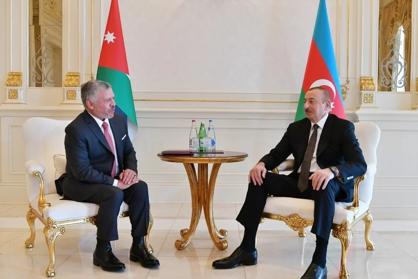 İordaniya Kralı Azərbaycan Prezidentinə məktub yazıb