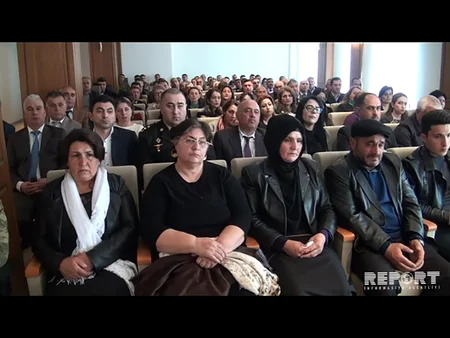 Azərbaycan ordusunun şəhid olan əsgərinin medalı ailəsinə təqdim edilib