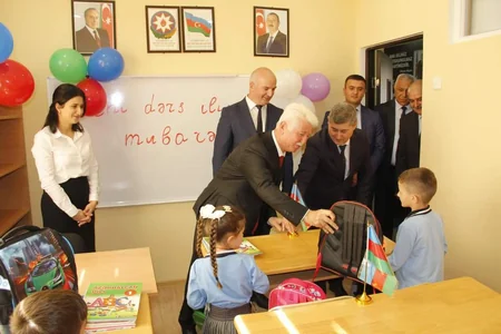 Cəlilabadda yeni tikilən 5 məktəb binası istifadəyə verilib
