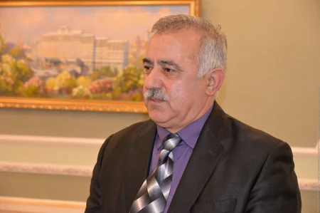 Viktor Yuşenko, Leonid Kojara və Rövşən Tağıyev Kiyevdə Dağlıq Qarabağdan və Donbasdan danışıblar