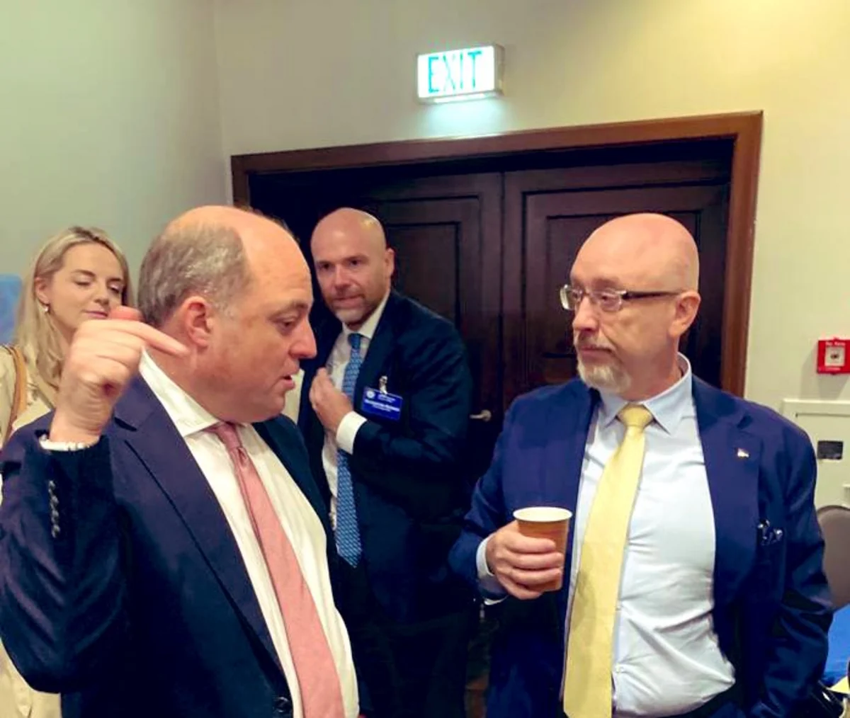 Defense Minister of Ukraine meets with his British counterpart