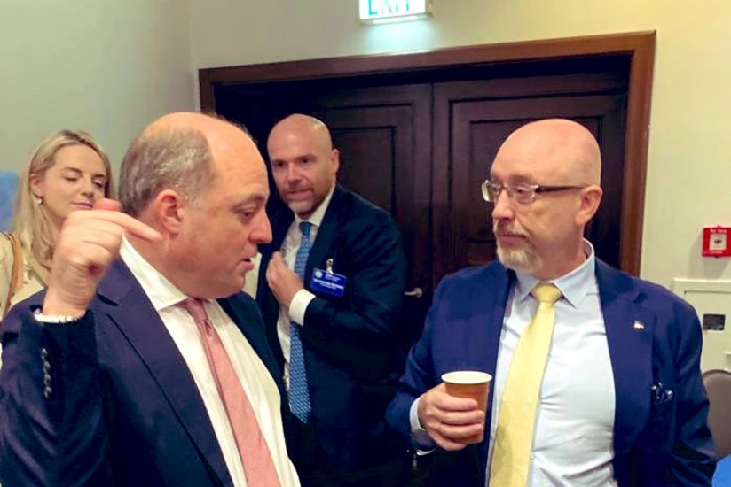 Defense Minister of Ukraine meets with his British counterpart