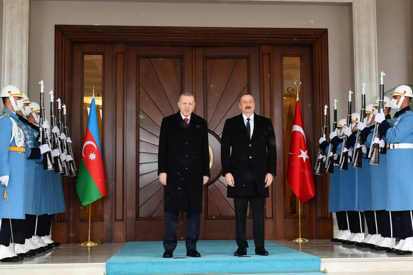 Azərbaycan və Türkiyə liderləri Avropaya qaz təchizatının artırılması imkanlarını müzakirə edib