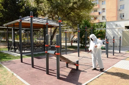 Bakıda 550 küçə dezinfeksiya edilib