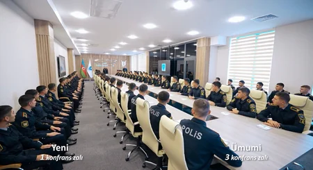Polis Akademiyasının yeni tədris korpusu və yataqxana kompleksi istifadəyə verilib