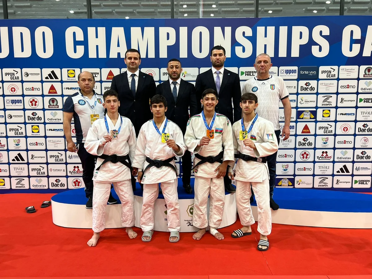 Azərbaycanın dörd cüdoçusu Avropa çempionu olub, biri bürünc medal qazanıb - YENİLƏNİB-2