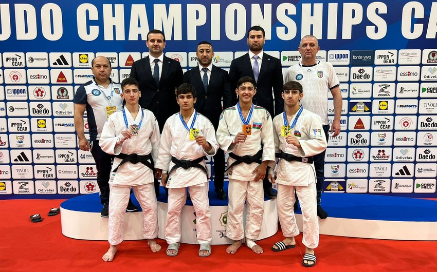 Azərbaycanın dörd cüdoçusu Avropa çempionu olub, biri bürünc medal qazanıb - YENİLƏNİB-2