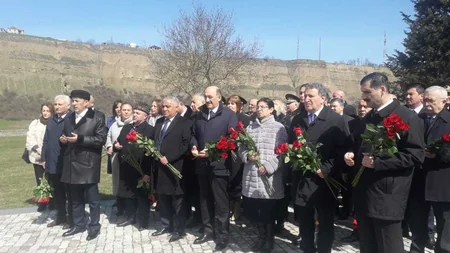 Quba Soyqırımı Memorial Kompleksində soyqırımı qurbanları anılır