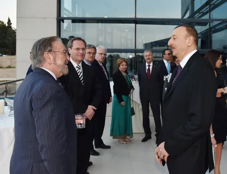 ​İlham Əliyevin adından III Qlobal Bakı Forumunun iştirakçılarına ziyafət verilib - FOTO