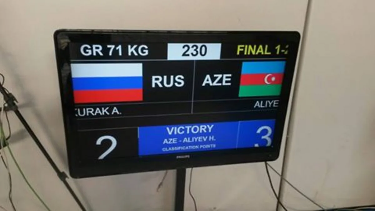 Азербайджанский борец завоевал золотую медаль на чемпионате мира среди военнослужащих