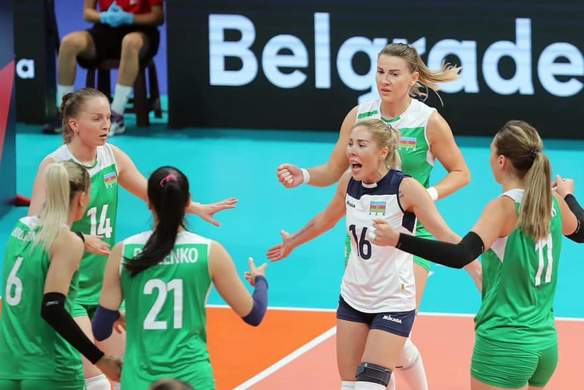 Avropa çempionatı: Azərbaycanın voleybol millisi Rusiyaya uduzub