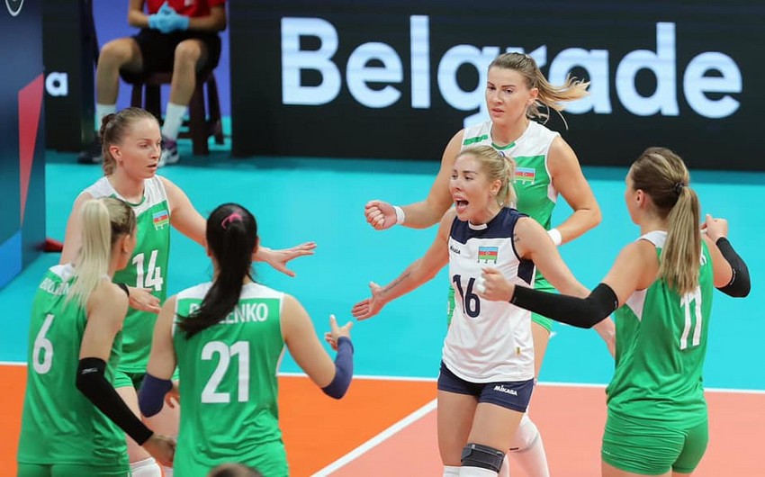Avropa çempionatı: Azərbaycanın voleybol millisi Rusiyaya uduzub