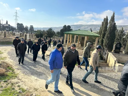 Aktyor Azər Baxşəliyev dəfn olunub - YENİLƏNİB-3