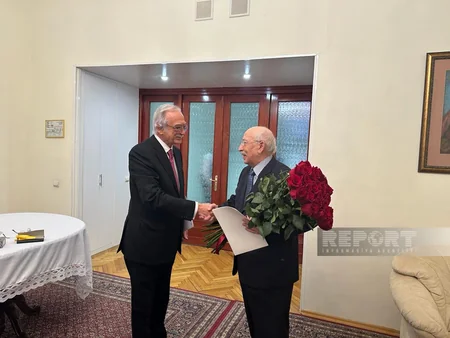 Prezident İlham Əliyevin təbrik məktubu Arif Ağakişiyevə təqdim edilib