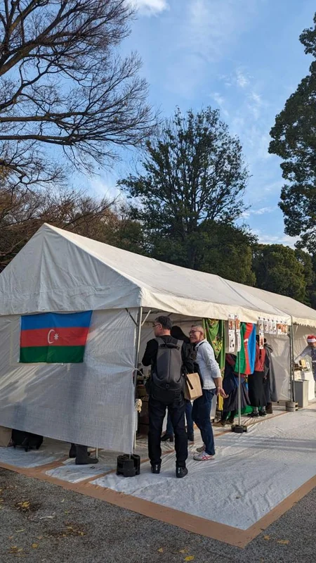 Tokionun Ueno parkında “Azərbaycan festivalı” təşkil edilib