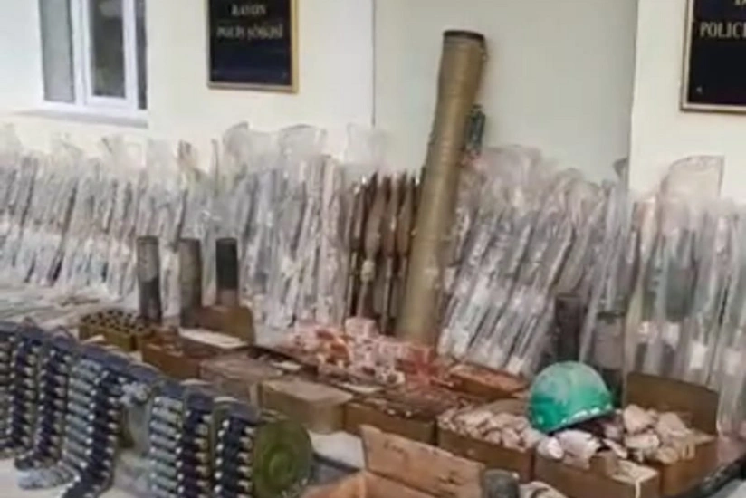 Qubadlıda döyüş sursatları aşkarlandı