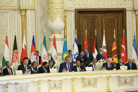 Düşənbədə Asiyada Qarşılıqlı Fəaliyyət və Etimad Tədbirləri üzrə Müşavirənin V Zirvə toplantısı keçirilib - YENİLƏNİB