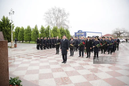В Хачмазе почтили память общенационального лидера
