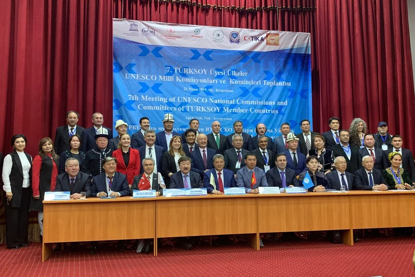 Oşda TÜRKSOY-a üzv ölkələrin YUNESKO üzrə Milli Komissiya və Komitələrinin 7-ci görüşü keçirilib