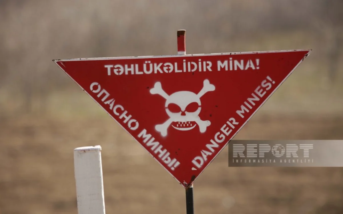Azad edilmiş ərazilərdə 118,5 min ha sahə mina və partlamamış hərbi sursatlardan təmizlənib