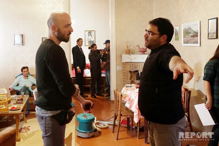 Bakıda Qaragöz komediya filminin çəkilişlərinə başlanıb - REPORTAJ