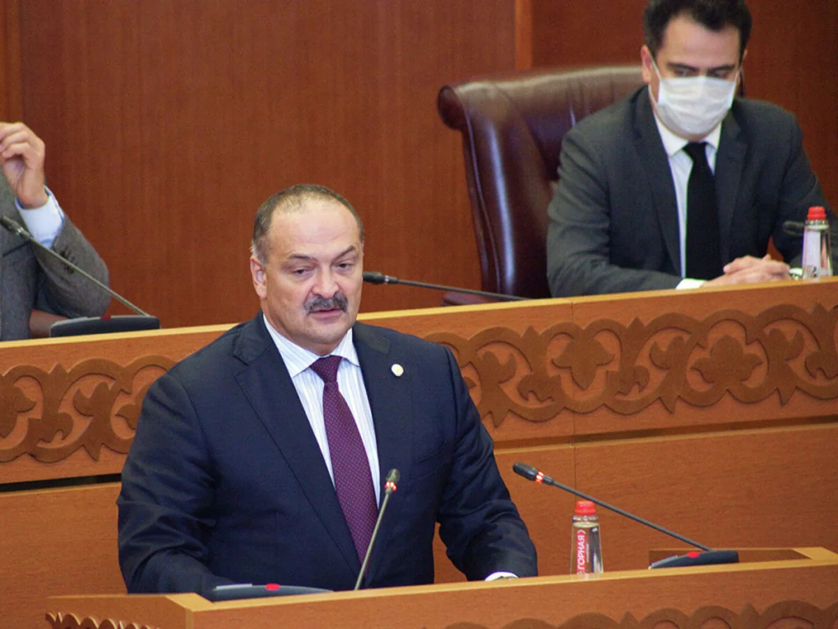 Dağıstanın rəhbəri Azərbaycan Prezidentinə təbrik məktubu göndərib