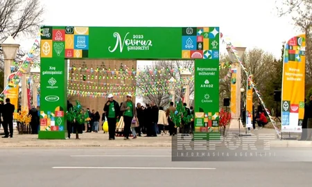 Naxçıvanda “Novruz şəhərciyi”nin ikinci günü - FOTOREPORTAJ