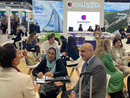 Azərbaycanın turizm imkanları Londonda keçirilən beynəlxalq sərgidə təbliğ edilir