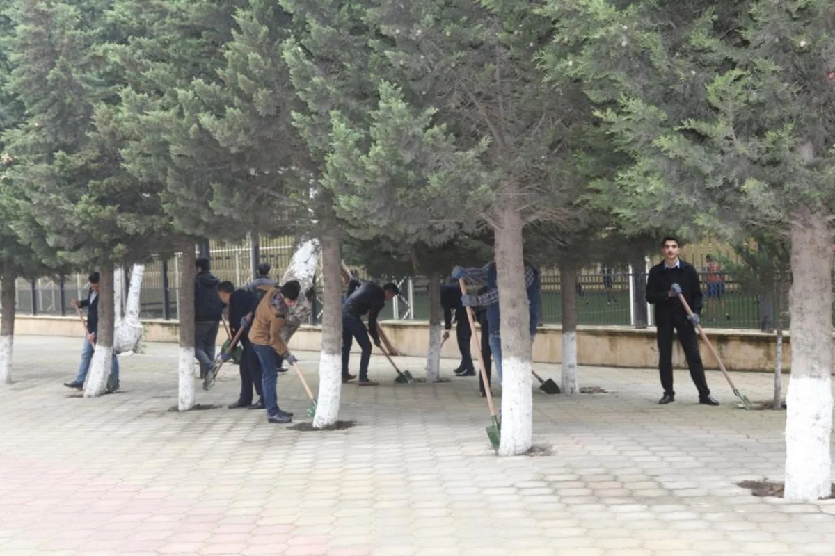 BDU-da “Ekoloji Aksiya” keçirilib