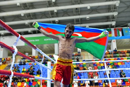 İslamiada: Azərbaycan kikboksinqdə daha bir qızıl medal qazanıb