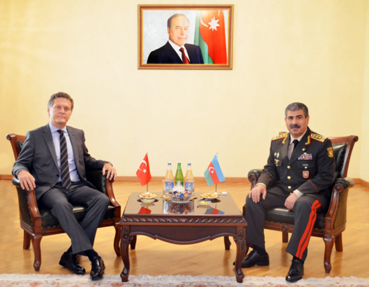 Defense Minister met with the Turkish Ambassador to Azerbaijan