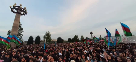 Gəncədə Heydər Əliyevin 100 illik yubileyinə həsr olunmuş konsert keçirilib