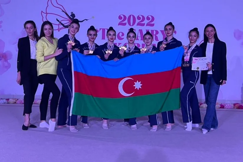 Bədii gimnastlarımız “The Fairy Korea” beynəlxalq turnirində uğurla çıxış ediblər