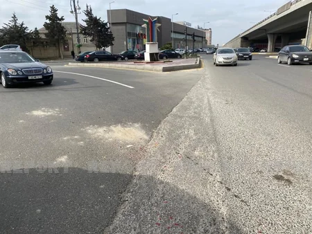 Abşeronda iki avtomobil toqquşub